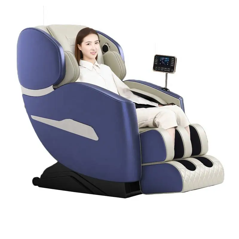 Hot Selling Health Care Products 2024 4D Intelligent Rechargeable Rolling Kneading Massage Chair For Full Body