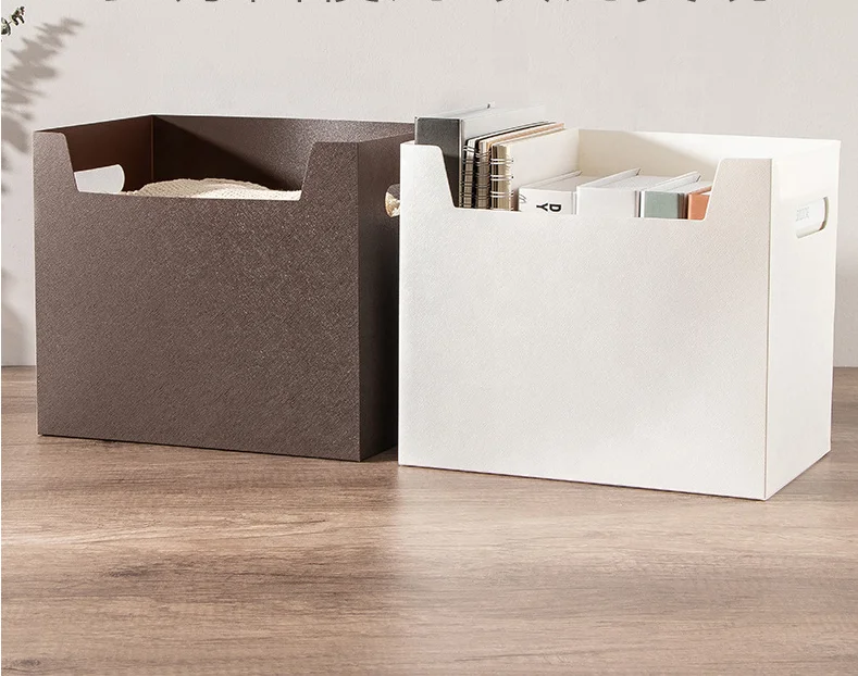 Student folding Bookcase Office Desk Organizer Storage Box Magazine Book File