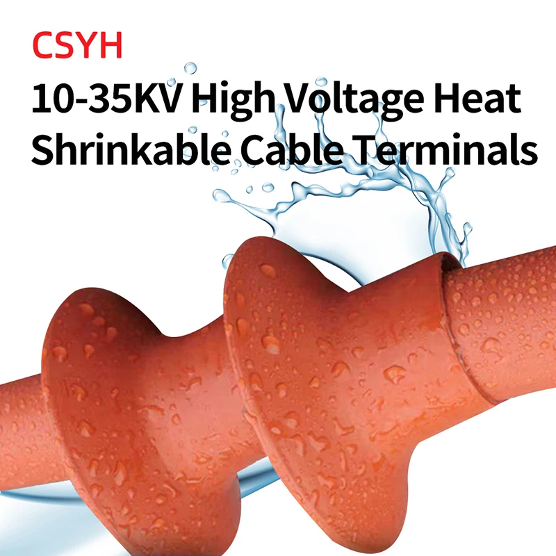 10-35kv High-voltage Heat Shrink Cable Wire Insulation Termination Head Indoor Outdoor Joint Heat Shrink Connection Accessories