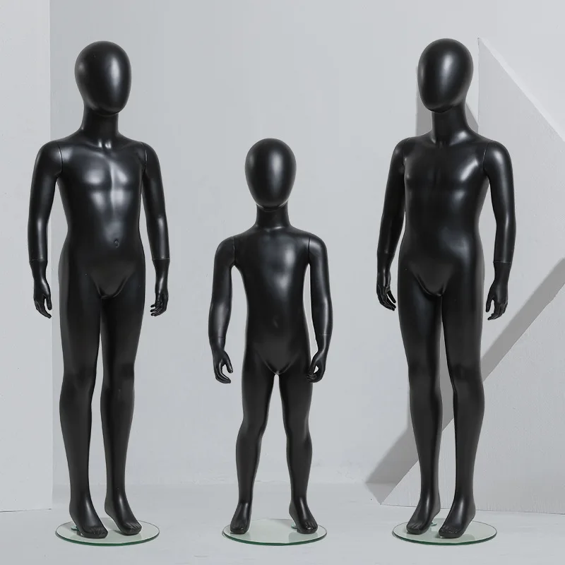 Abstract teenager little girl and boy kids store display children mannequin manikin for sale
