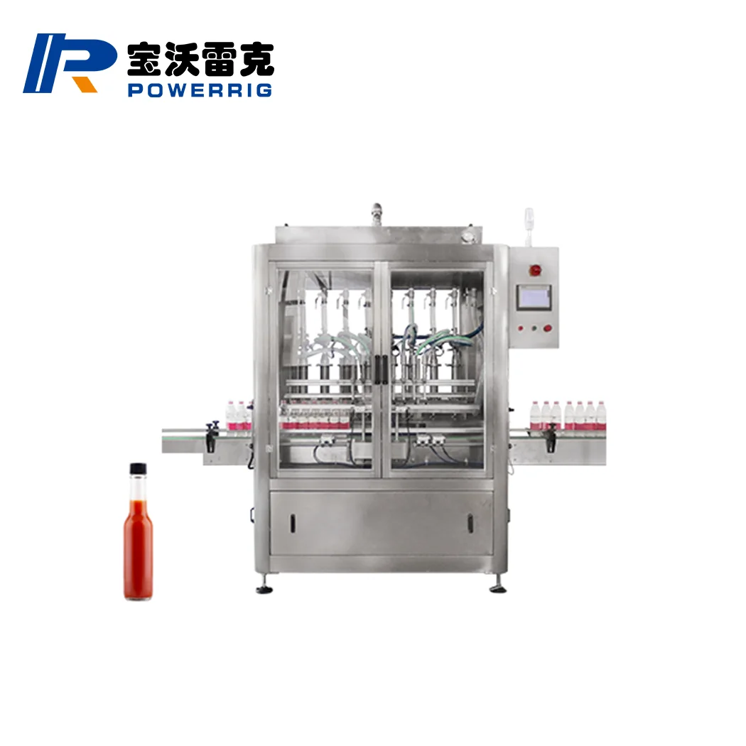 Mayonnaise butter pasta soy bbq tomato bottle thick hot pepper jam automatic chili sauce filling machine