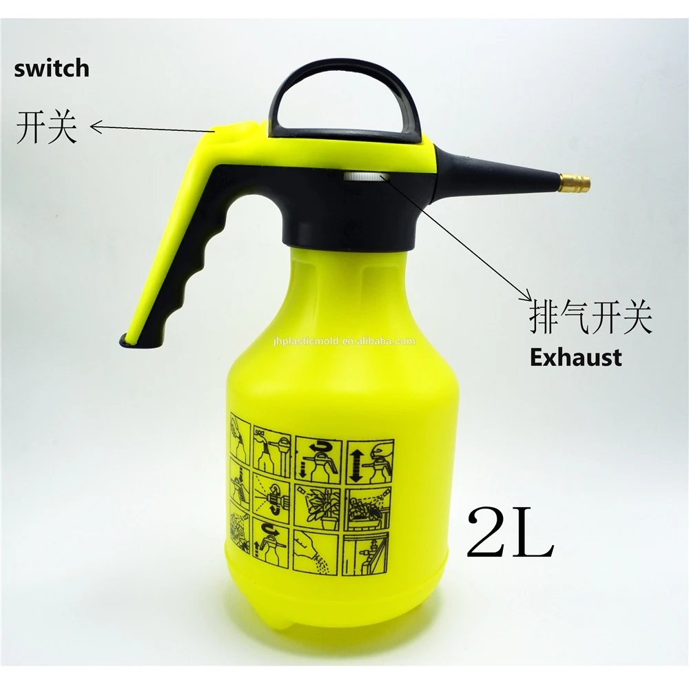 Factory Mold 2L Air Operated Trigger hand pump Watering Can Sprayer Spray Bottle Plant