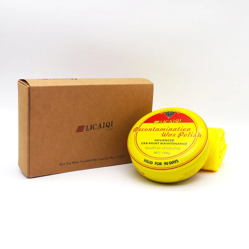 Car wax maintenance and glazing general coating car solid wax white car paint surface maintenance