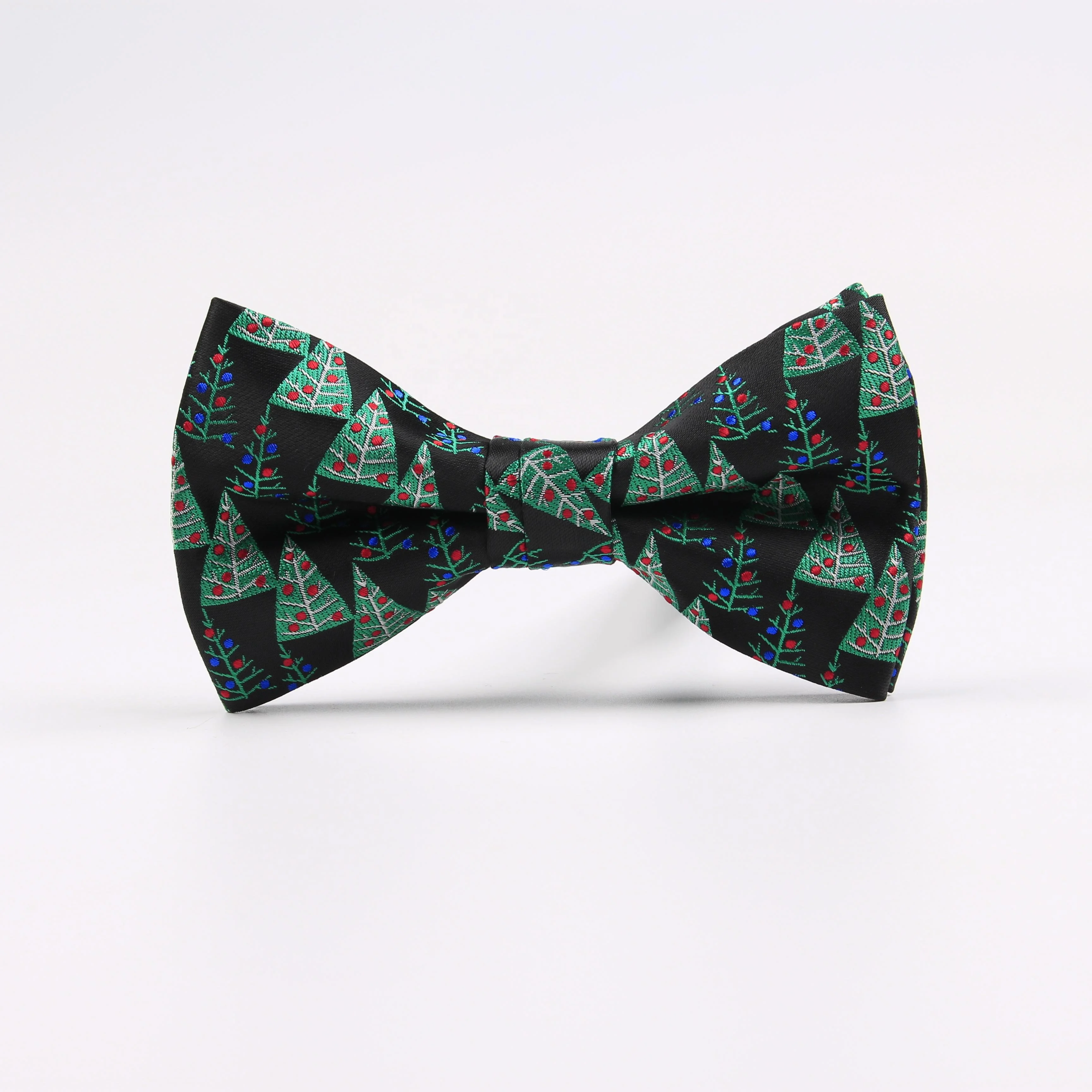 2021 New design wholesale Polyester Christmas bowtie