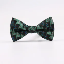2021 New design wholesale Polyester Christmas bowtie