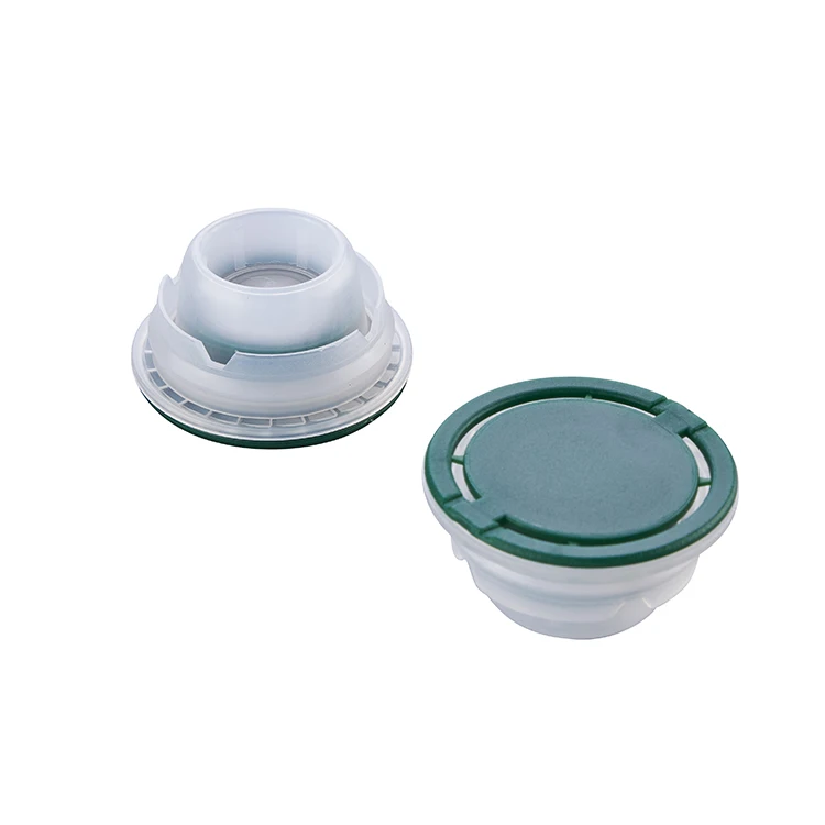 32mm non spill plastic cap spout / bottle caps / 5 gallon bucket