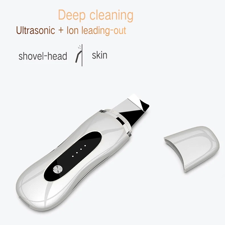 Special Price For First Piece Ultrasonic Face Skin Scrubber beauty products for women