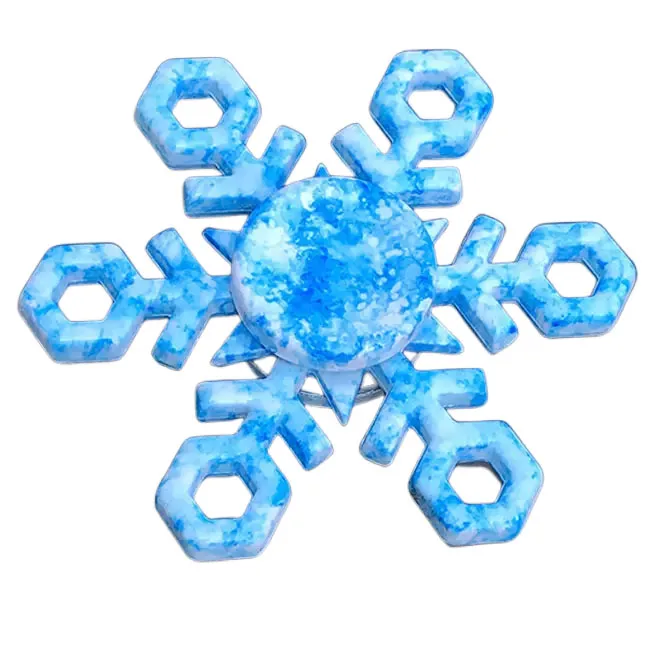 New Multicolor Gradient Fidget Spinner Creative Flower Rainbow R188 Mute Bearing Hand Spinner Fingertip Gyro Stress Relief Toys