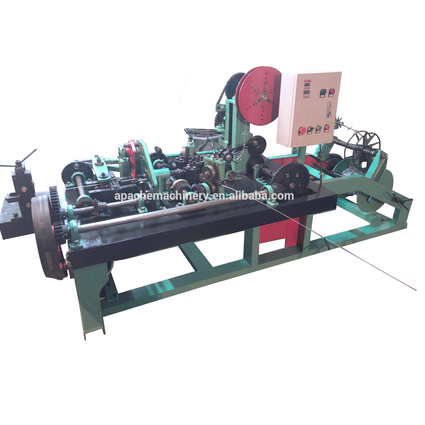 Barbed Wire Machine GI Wire Fence Making Machine with High Speed Single Wire
