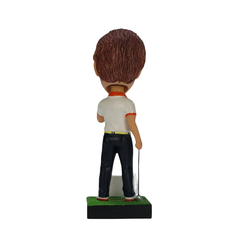 Custom Bobble Head Golf Golfer Player Make A Bobblehead For Golfer