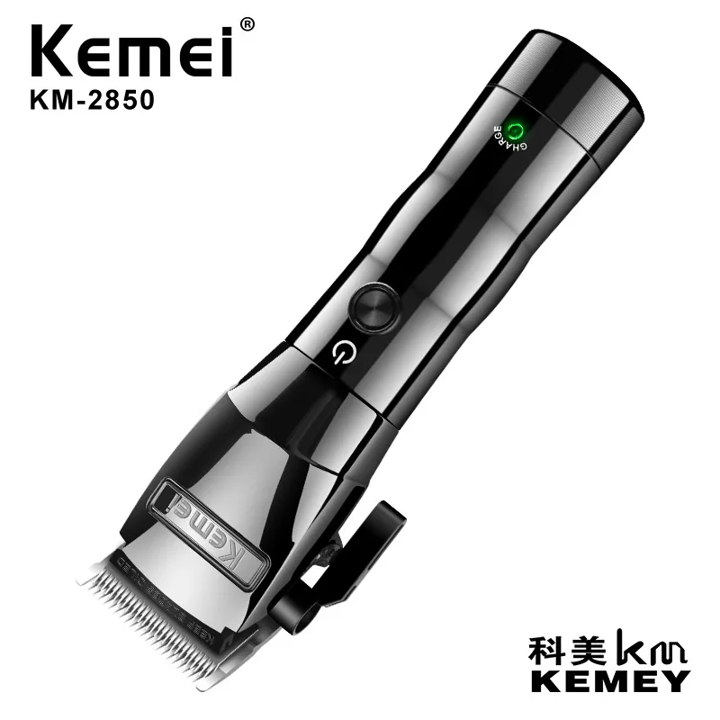KEMEI Kemei KM-2850 Rechargeable Professional Hair Clipper Adult Hair Clipper High Power Shaver