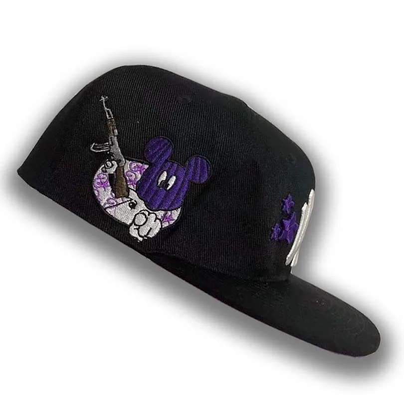 New Style Era Snapback Fitted Men Hat Custom 3d Embroidery Logo Cotton Sports Baseball Caps Hats for Unisex