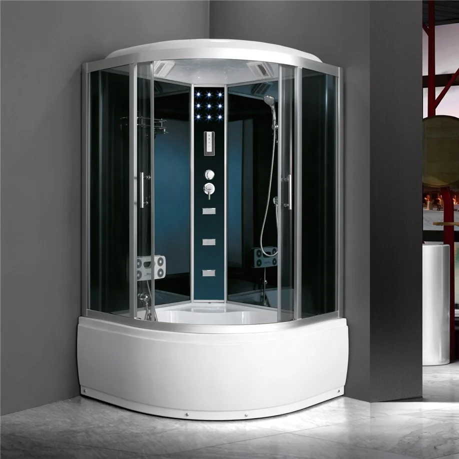 Luxury large bathroom steam shower cabins units with steam from europe