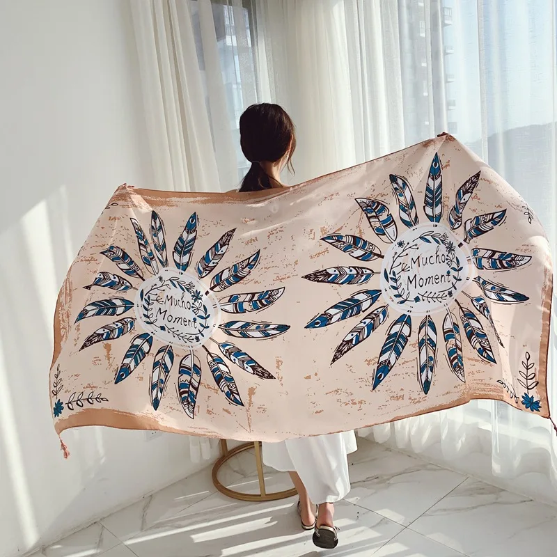 boho print softness cozy luxury terry 100% cotton Four layers gauze bath beach towels with logo custom print