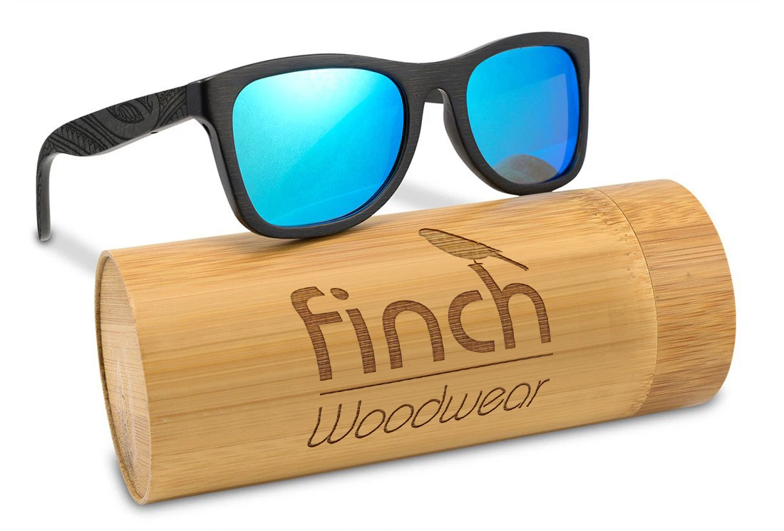 Custom Logo Wooden Bamboo Sunglasses Polarized Lens Fashion Colorful Retro Unisex Sun Glasses