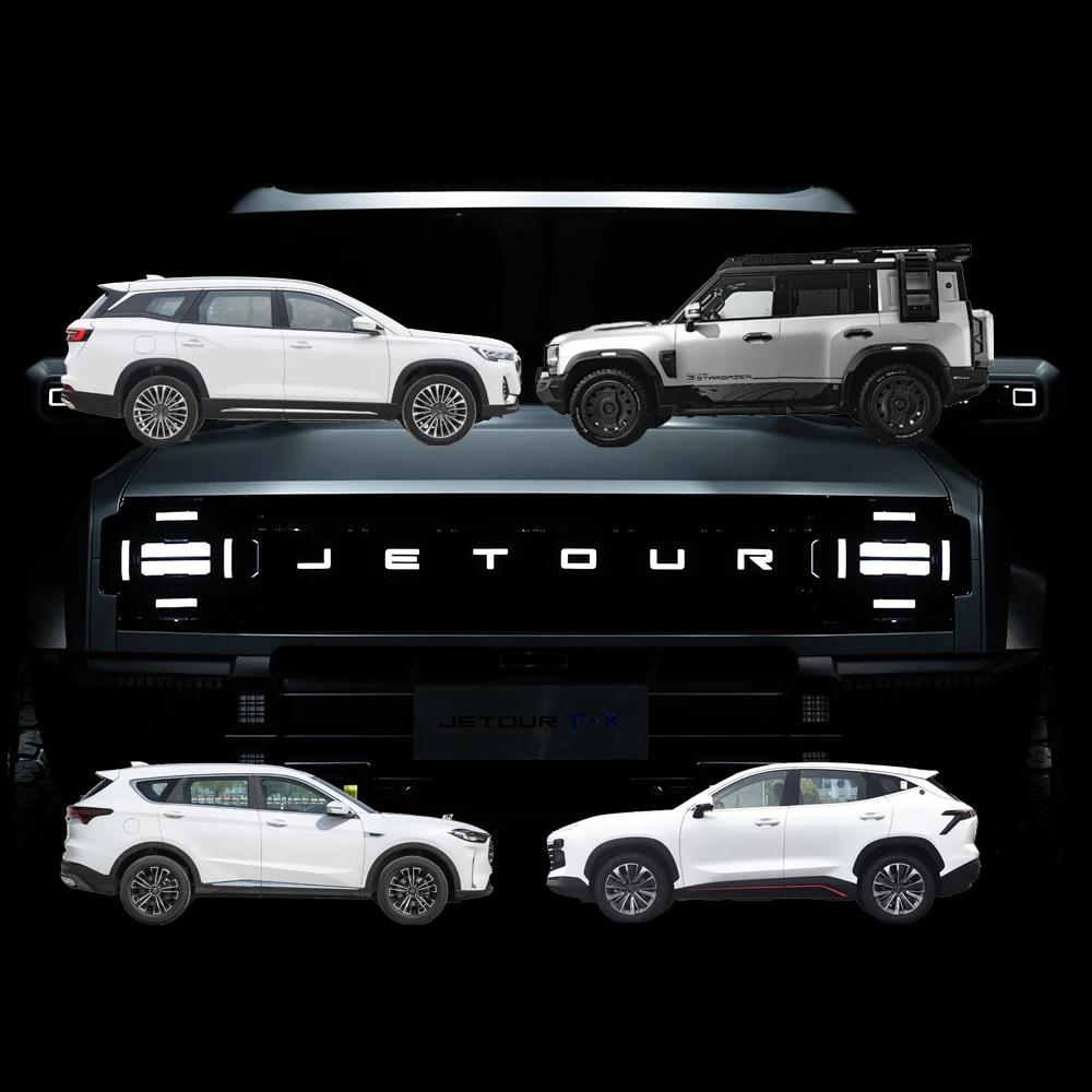 Jetour suv car t-1 t-2 t-3 dashing dasheng 2023 x90 traveller 2024 x70 plus araba gasoline jetour car
