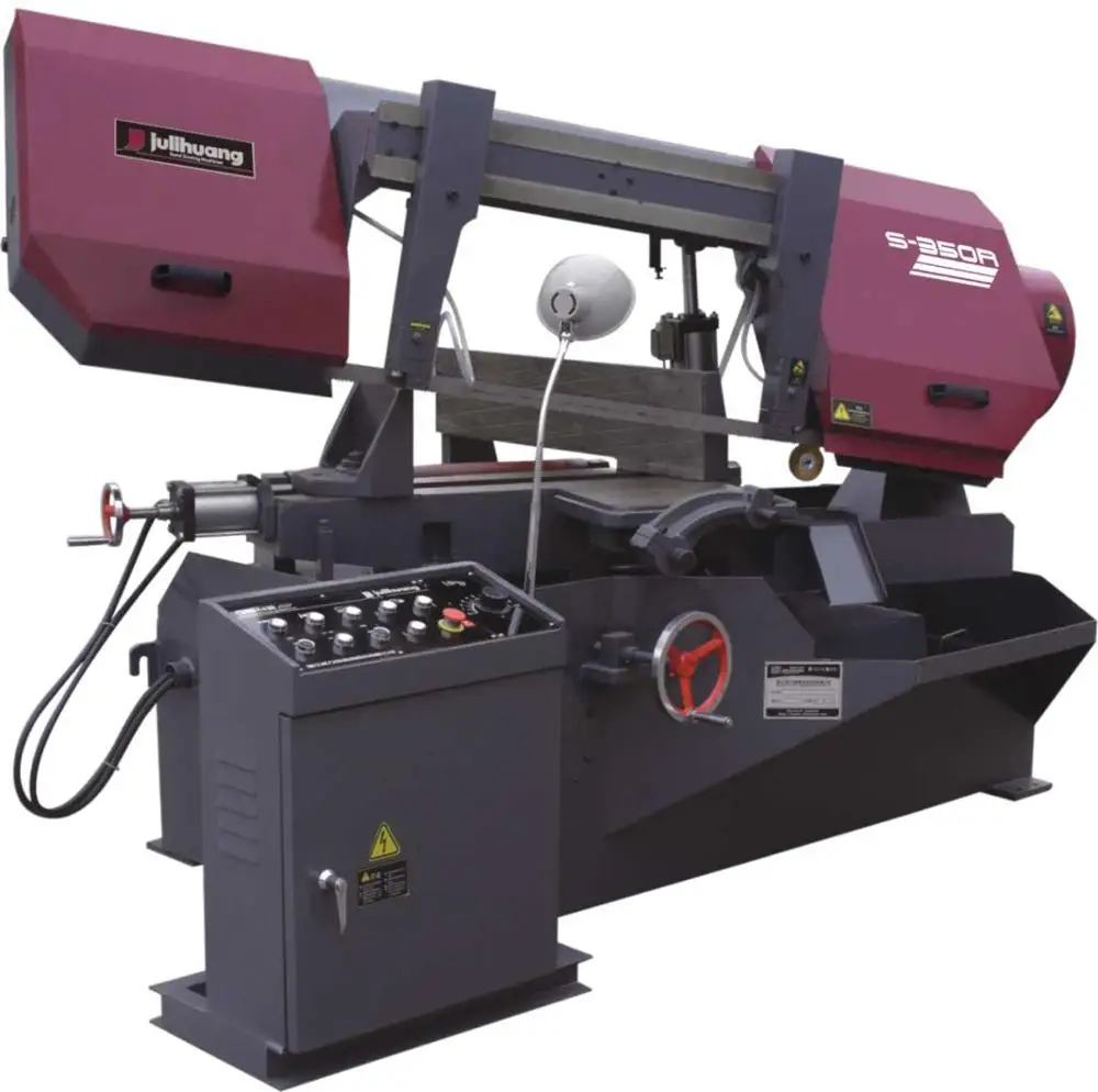 China factory Miter Band Sawing Machine eco-friendly angle cutting machine rotate band saw metal sawing machine ISO CE standard