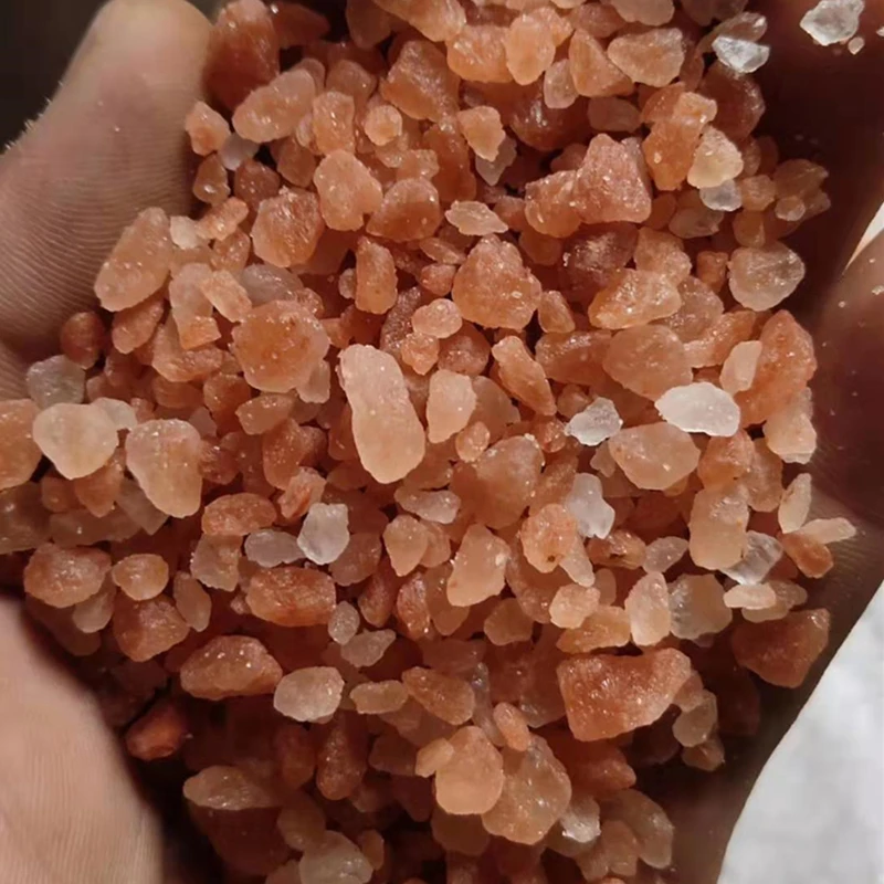 Красная Гималайская кристаллическая соль гранулированная соляная пещера