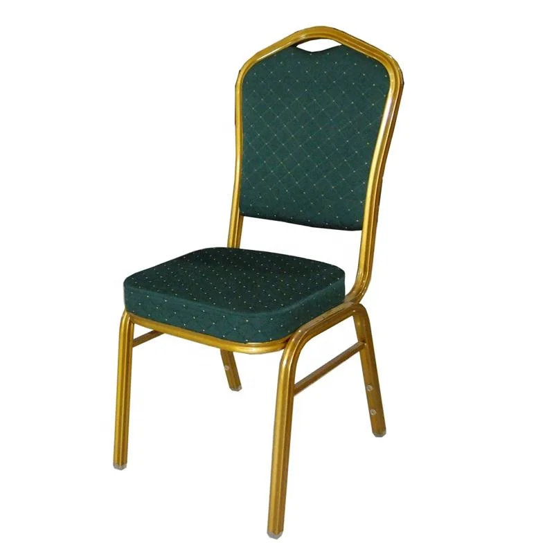 Wholesale China factory cheap hotel tables  stackable wedding gold banquet chairs