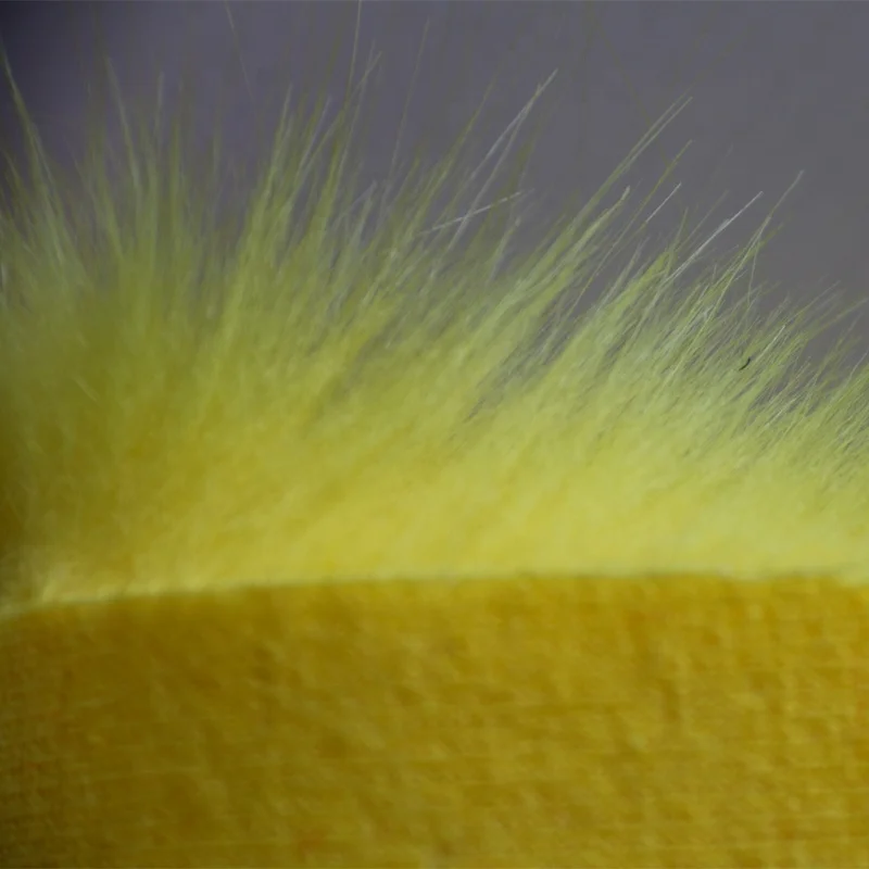 Длинная ворсовая ткань из искусственного лисьего меха оптом