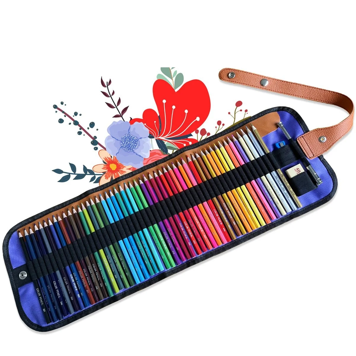 Art 72 Professional Watercolor Pencils Set Multi Colored Art Drawing Pencils For Student Artists Designer