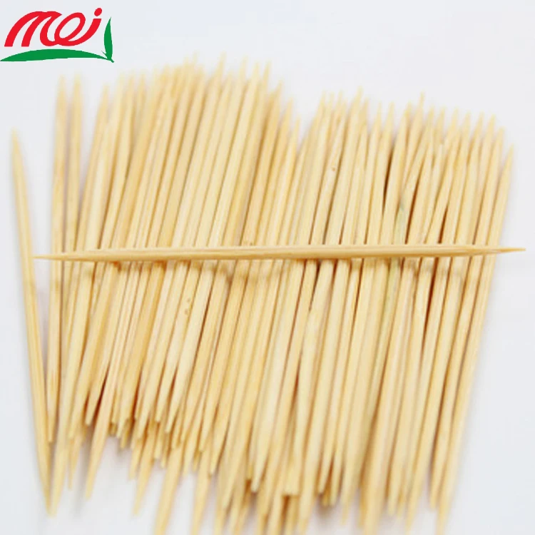 Оптовая торговля одноразовый детский спираля охраны окружающей плотные пищевая двух острый нос круглый бамбуковых зубочисток оптом