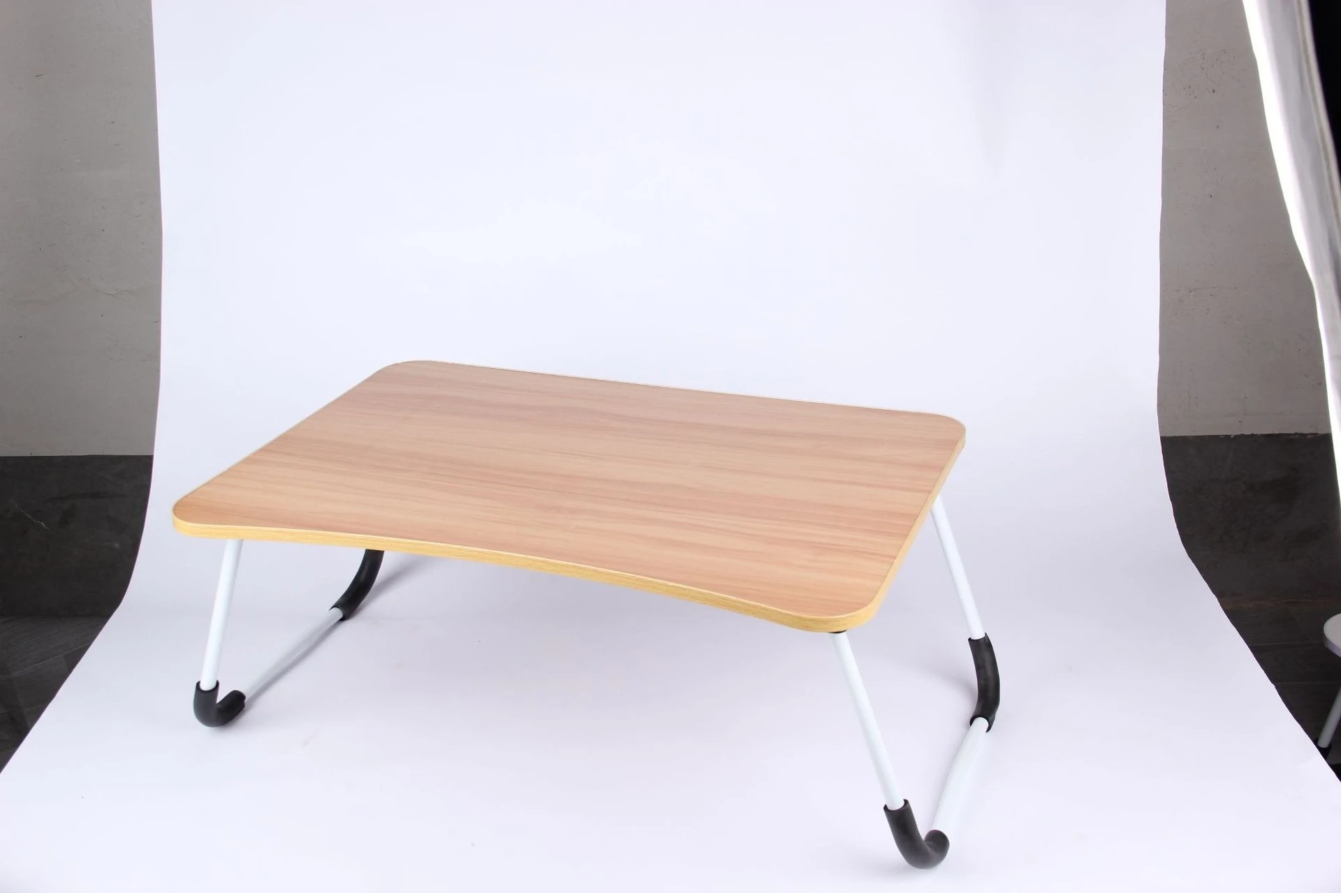 2024 Youtai Wholesale Minimalist Folding Laptop Table  Adjustable Computer Desk Wood Computer Table