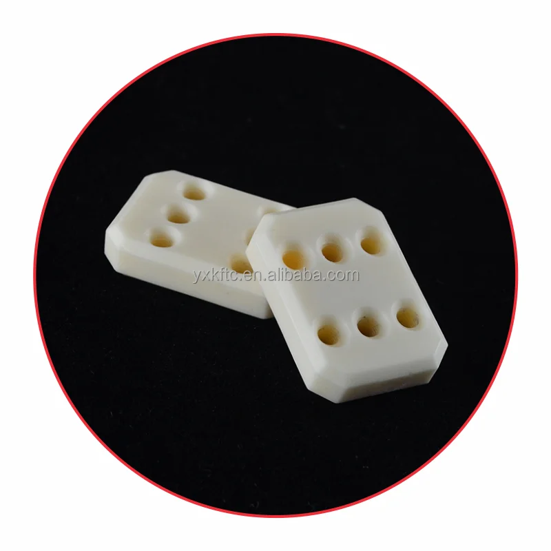 Semiconductor ceramic chip/electronic insulating gasket/995 alumina ceramic parts sold directly by manufacturers