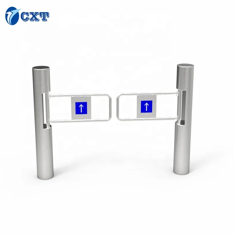 Supermarket Automatic Swing Gate Barriers Entrance Swing Barrier Gate Supermarket