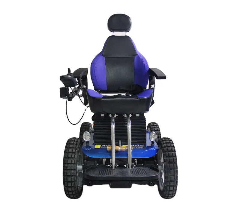 Outdoor Bench All Terrain Power Electric Wheelchair For Adult Disabled