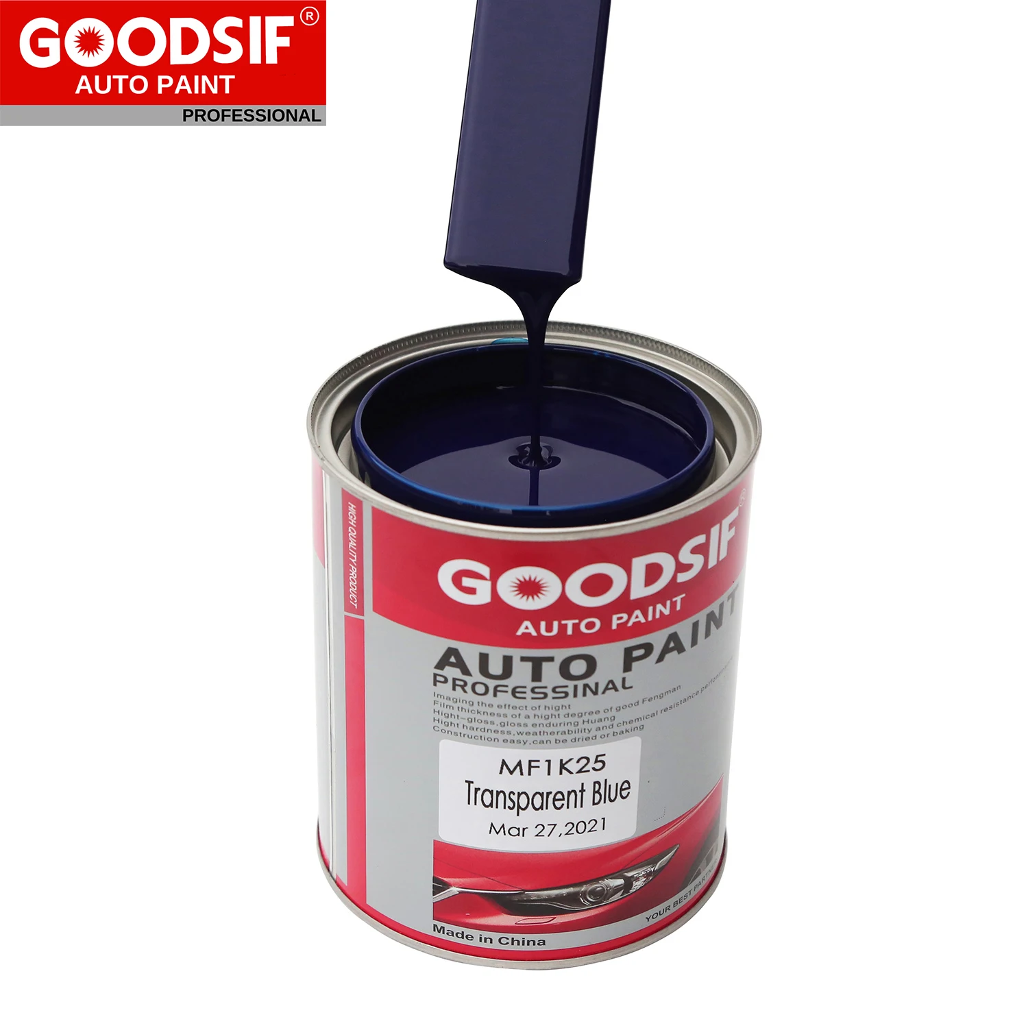 Auto Paint Factory Customized High Quality 1K White Silver Pearl Color Automotive Paint Basecoat Repair Car Paint