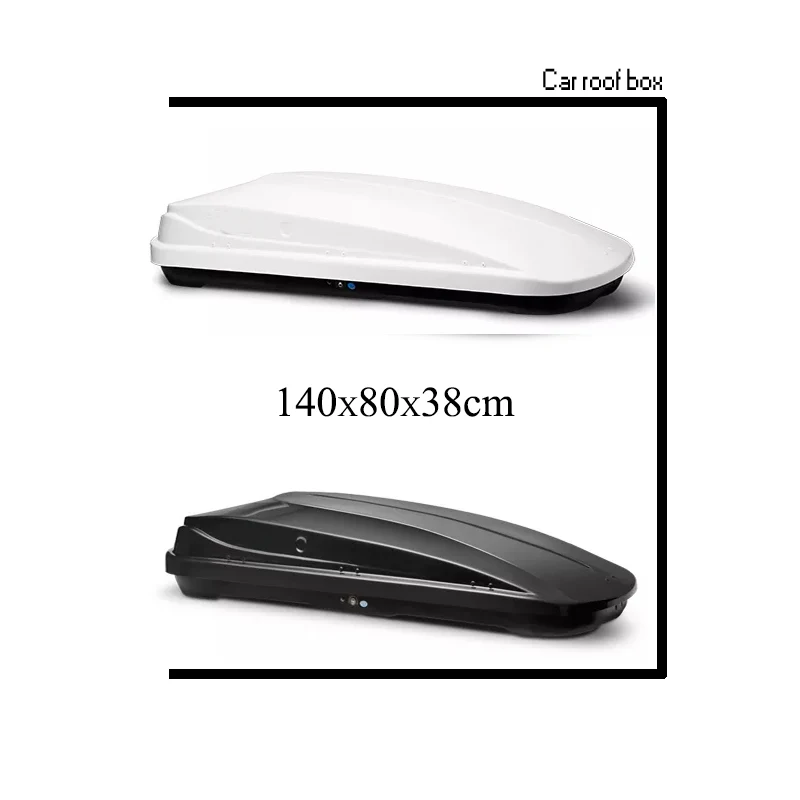 Sales Wholesale OEM Universal UV Protection Shelf Roof Rack Car Roof Box ABS Different Volume Roof Storage