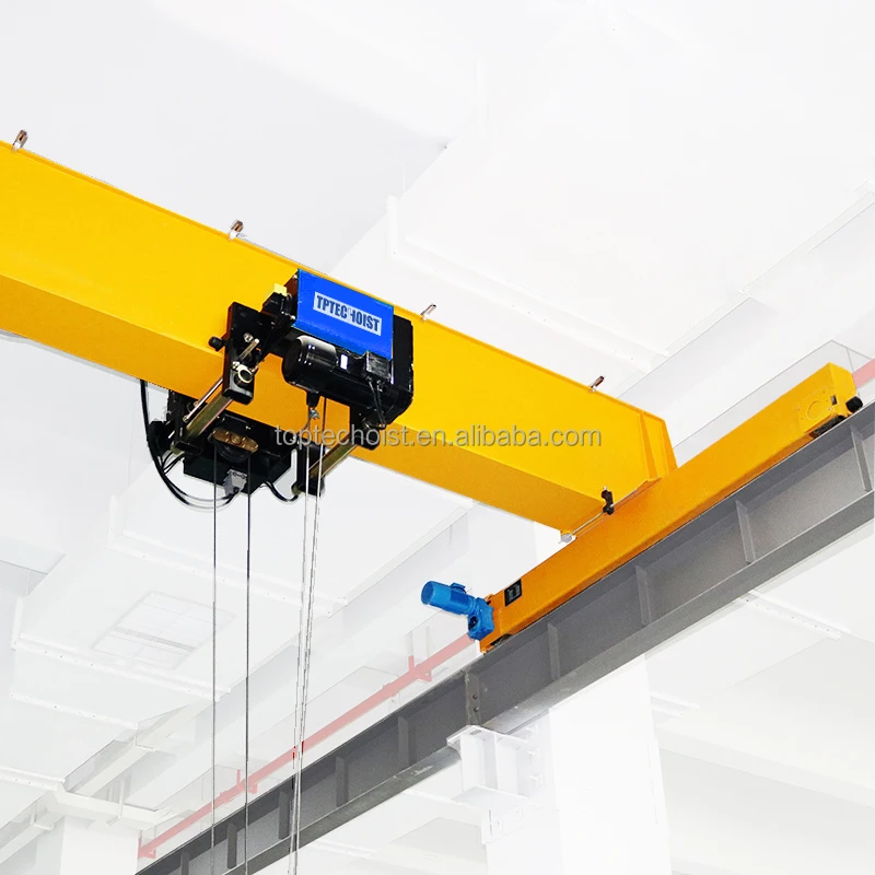 Professional Design Single Hanging Beam Overhead bridge Crane of Suspension Type 5 ton 10 ton 15 ton With Electric Hoist
