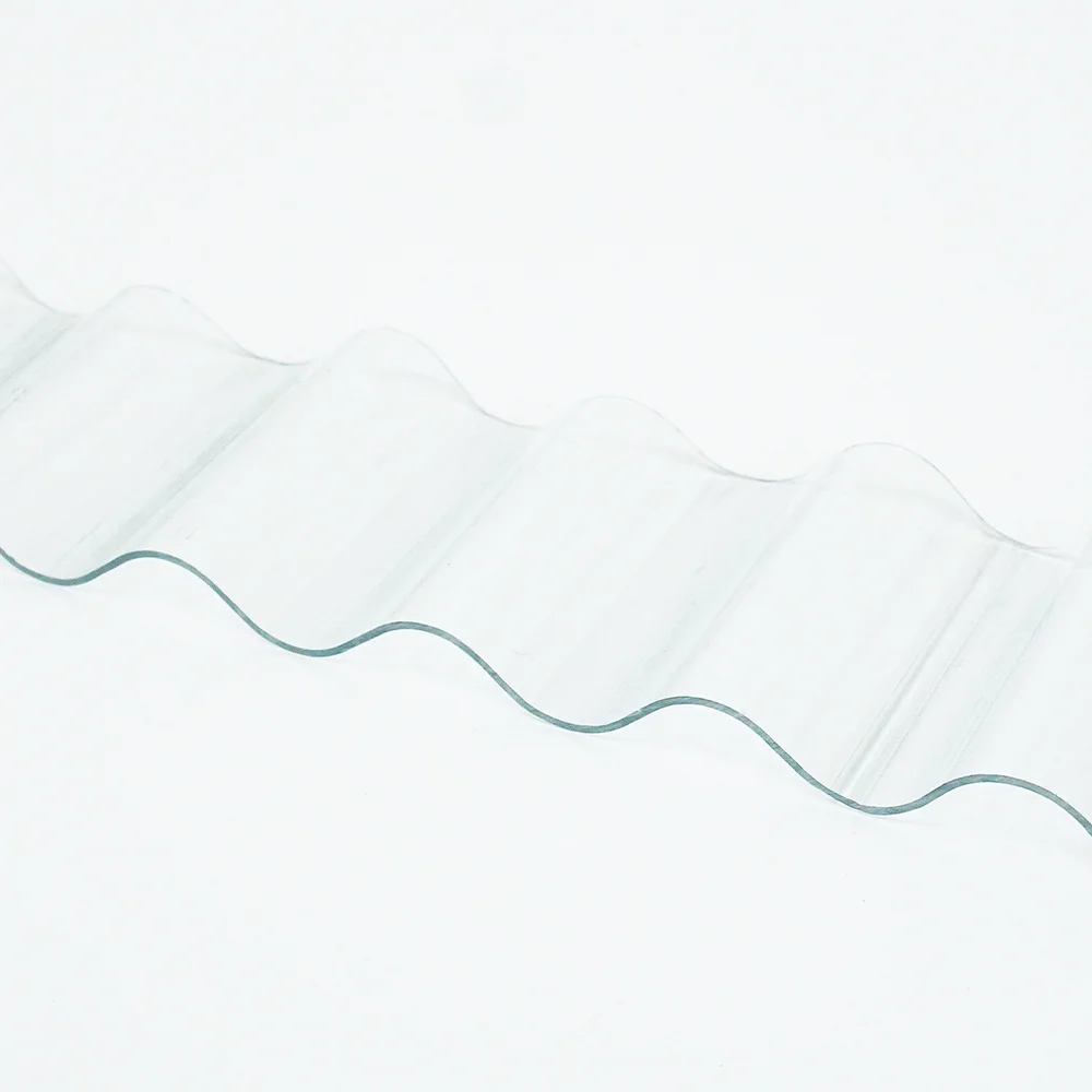 Excellent Weather Resistance Flexible Custom Polycarbonate Corrugated Roofing Sheet Clear Corrugated Plastic Sheet