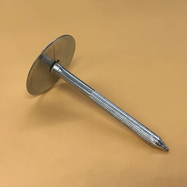 Supplier Glass Wool Paper Insulation Cup Head Pins For Glass wool Fixing