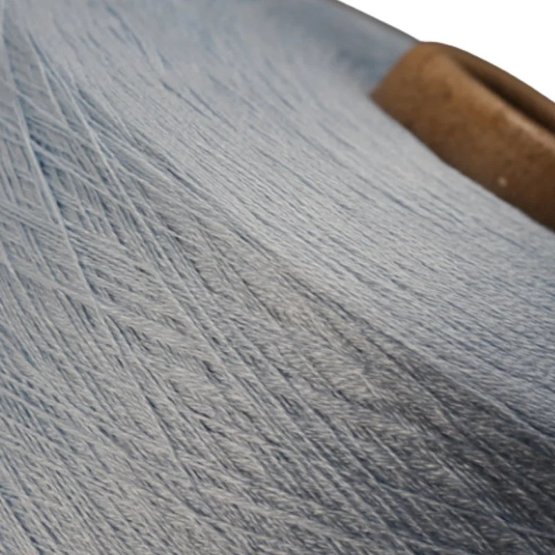 Spring Summer Yarn 100% Lyocell 30S/2 Tencel Lyocell Color Yarn Breathable Knitted Yarn Artificial Fiber