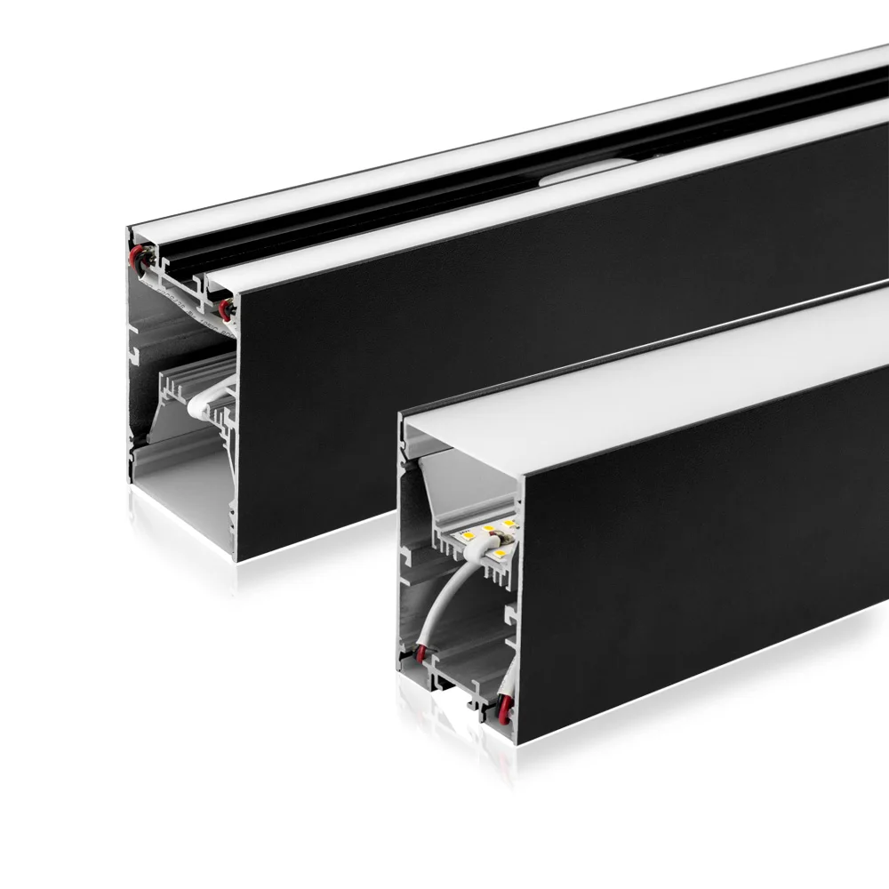 L5580D-WW44 4ft длинные вверх и вниз светодиодное линейное освещение лаборатории тестирования электроприборов, США (ETL, TUV сертификация 44W Современный дизайн теплый белый линейные светодиодные туалетные принадлежности