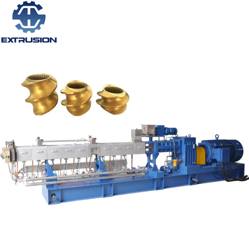 CaCO3 Plastic Filler Masterbatch Making Granulation Machine/PP PE+CaCO3 Filler Master Batch Plastic Granulating Machinery