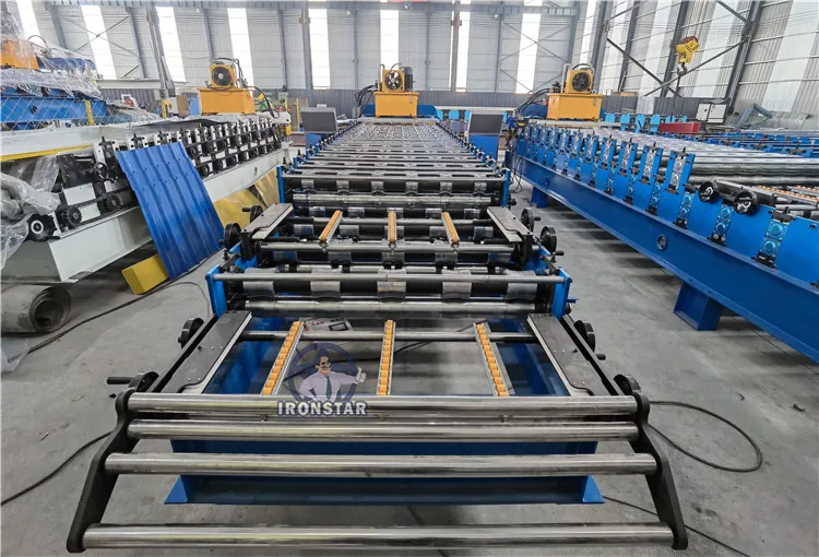 Double Deck Color Steel Machine