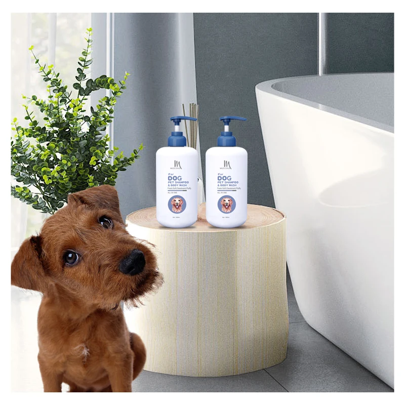 
200ml Vanilla Scented Anti Itch Wholesale Organic dog shampoo pet Animals of pet shampoo and conditioner 