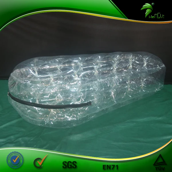 Hot Sale Transparent Inflatable Bag Sleeping Custom Stress for Outdoor and Indoor