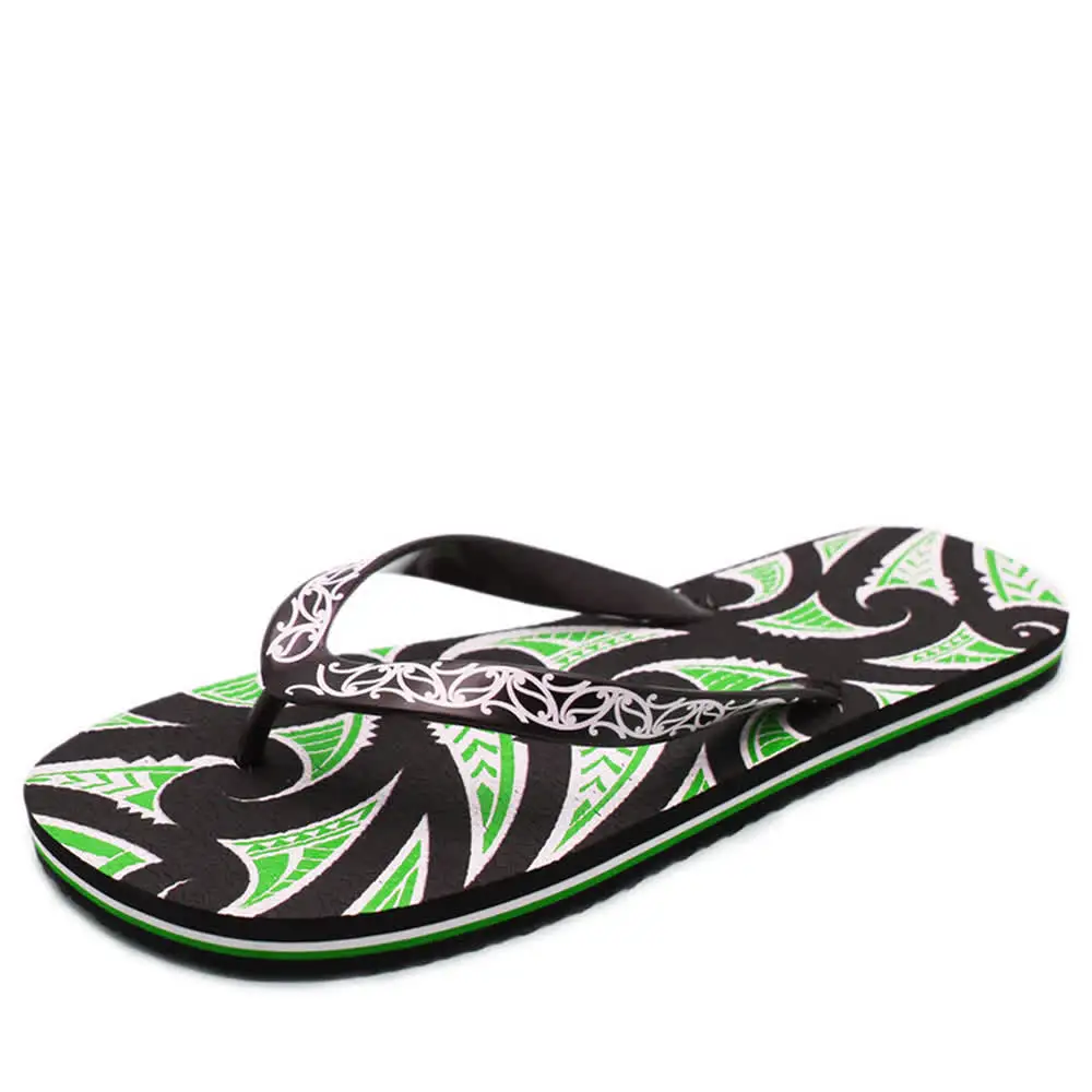 Summer Printing Wholesales Customized Logo EVA Sole Beach Sublimation Cheap Custom Flip Flops