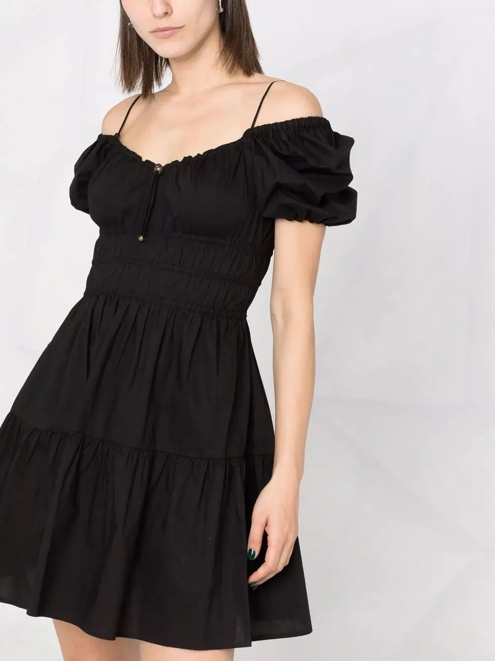 Turkey dresses women clothing summersexy off-the-shoulder sling umbrella mini dress wholesale