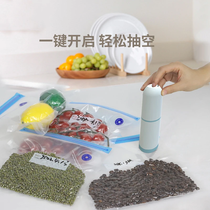 Handheld Vacuum Sealer Machine For Food Preservation Portable Mini Hot Household Cordless Full Automat Vacuum Food Sealers