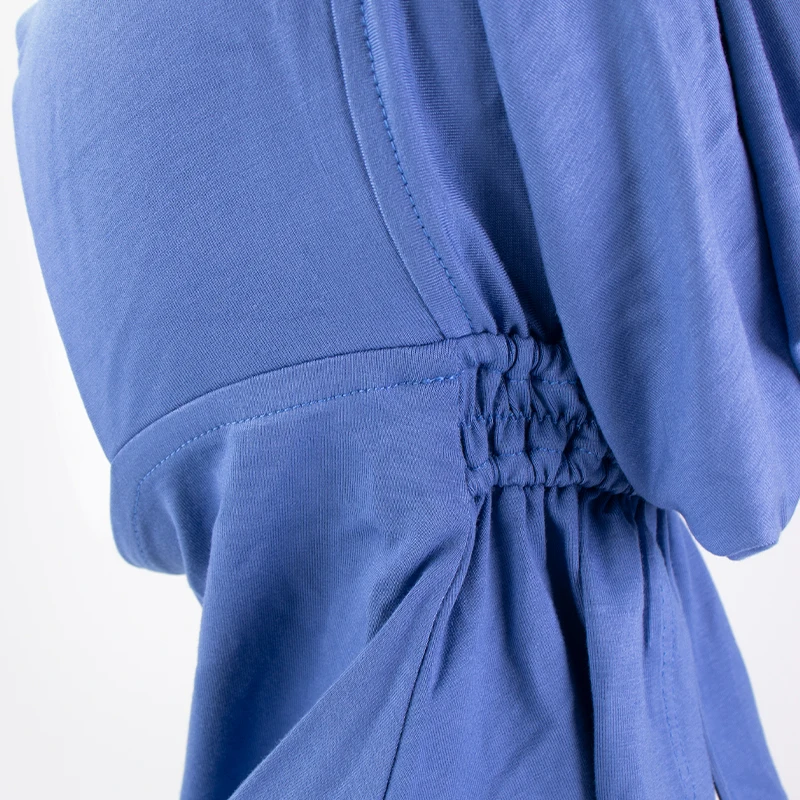 Wholesale New Arrival Jersey Cotton Solid Color Malaysia Undercap Underscarf Ninja Muslim Women Over Neck Inner Hijab Caps