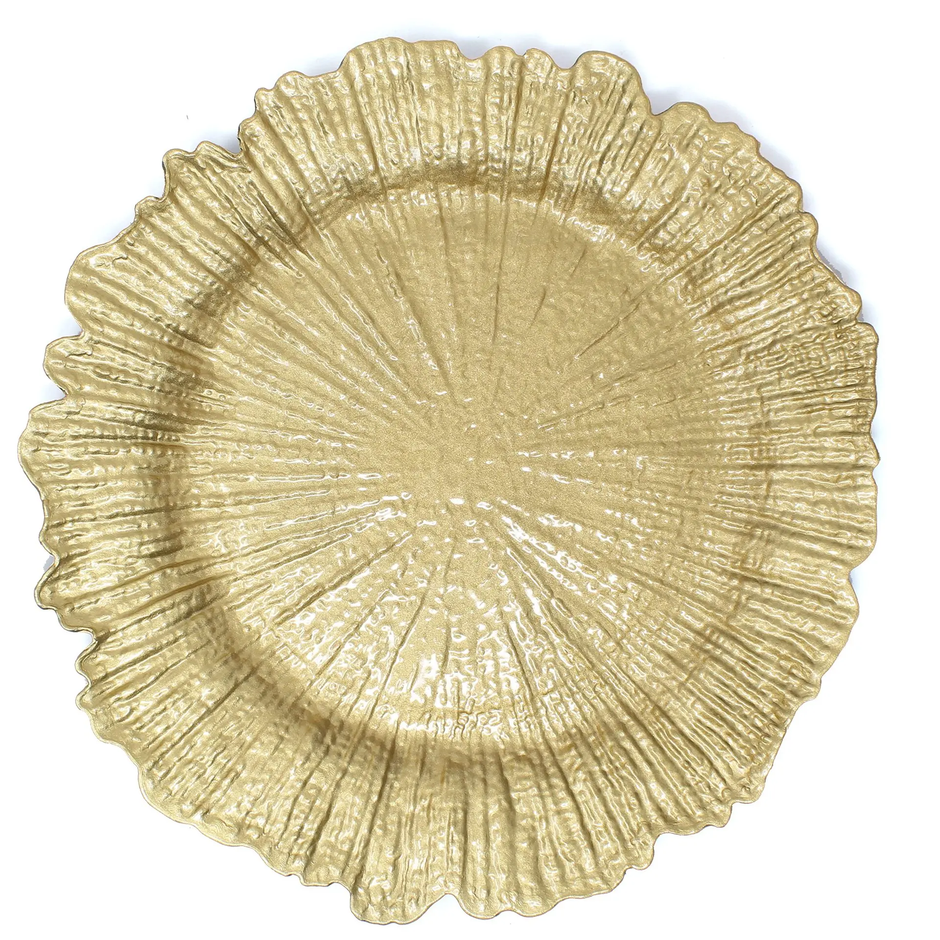 Multi-color charger plates Creative Western restaurant hotel wedding plates