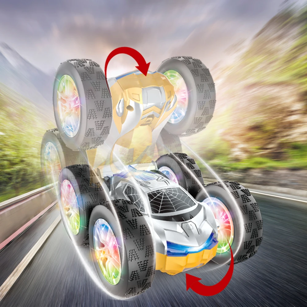 2.4G RC car Drift Stunt Car 360 Degree Rotating RC Truck Double Side Racing Machine Model toy vehicle