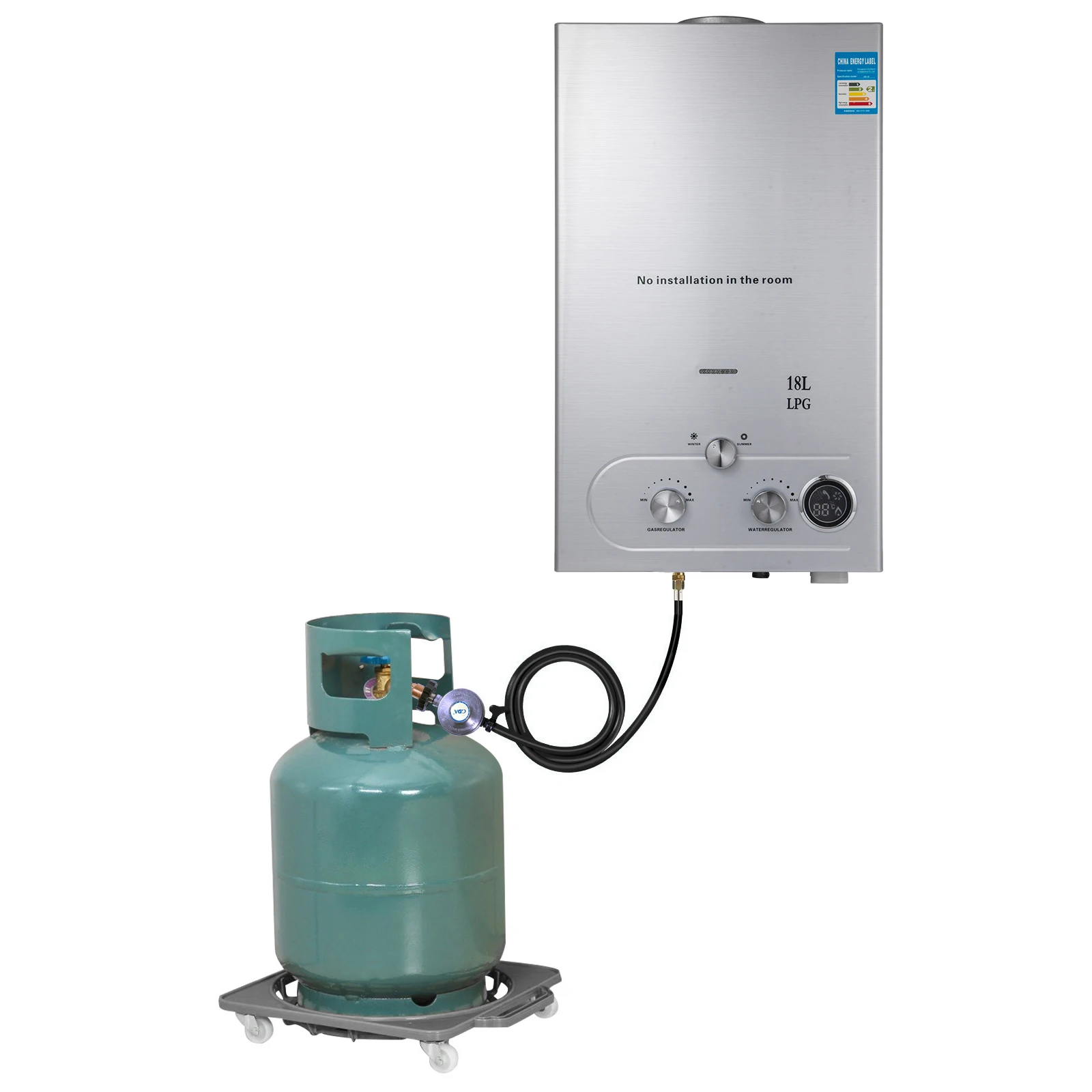 Hot sale pakistan instant 12L gas water heater central gas water heater