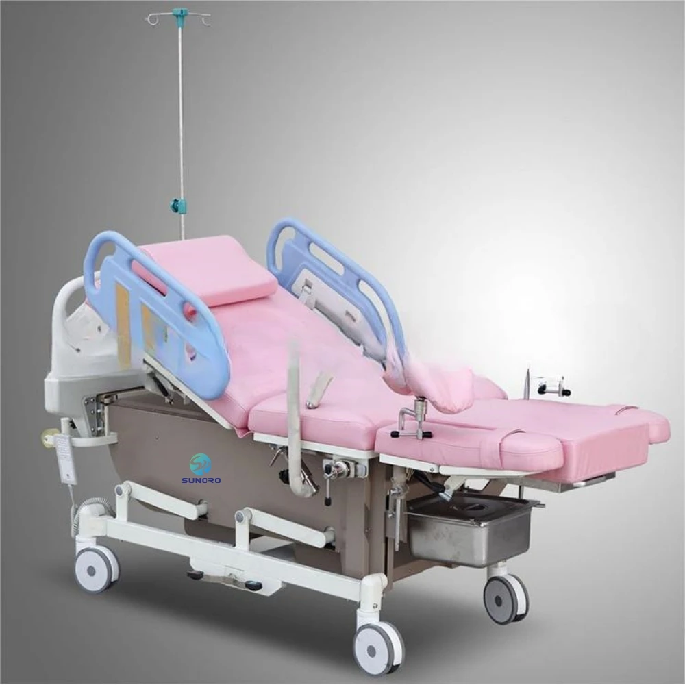 Высококачественная Больничная электрическая кровать для реабилитации интегрированная Акушерская доставки