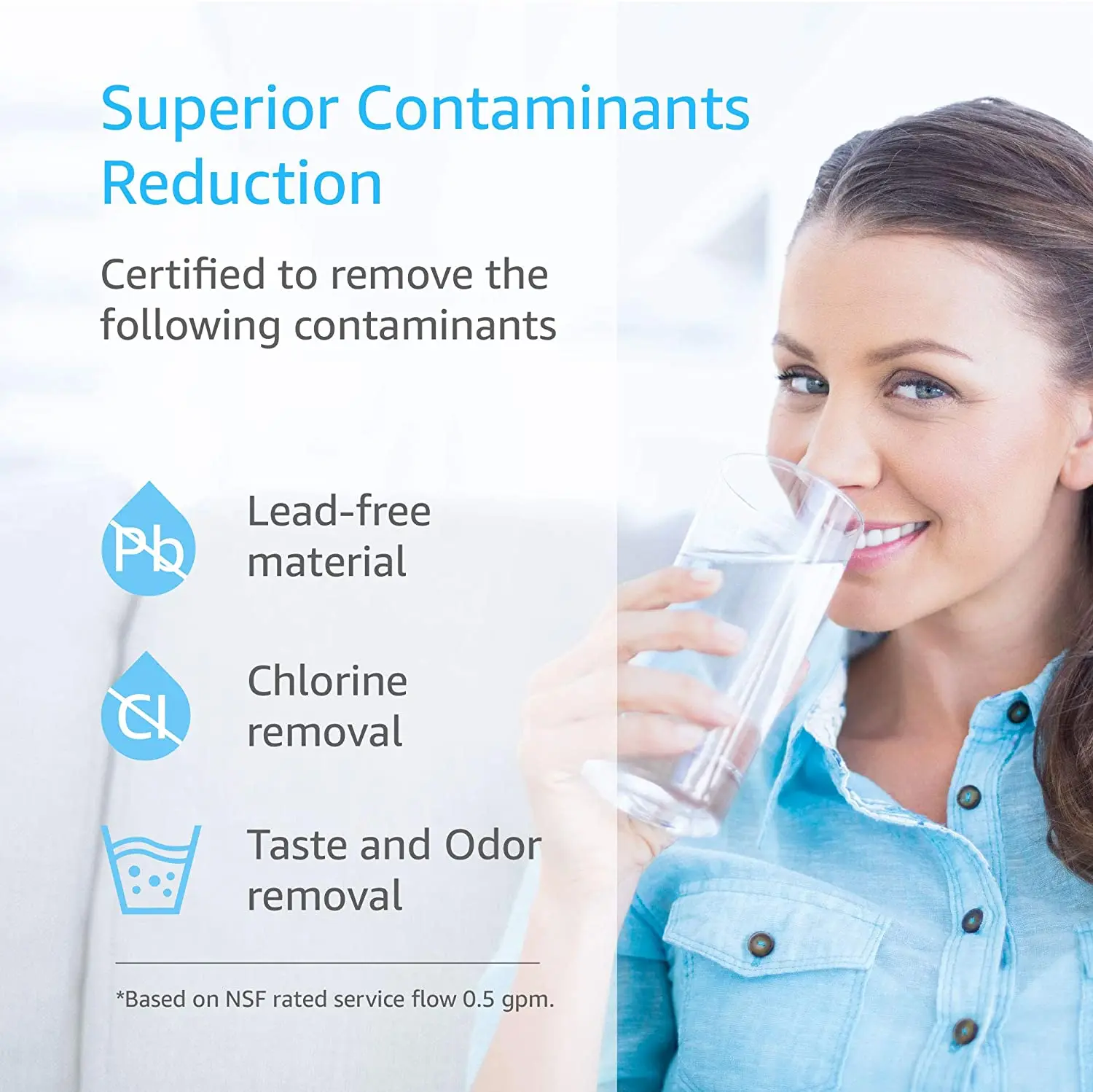 NSF Certified Fridge Water Filters Manufacturer forDR-4396508 Refrigerator Water Filter Cartridge